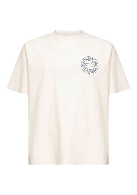 t-shirt 2100001 uomo avorio STONE ISLAND | L1S15 2100001 S0284V0093